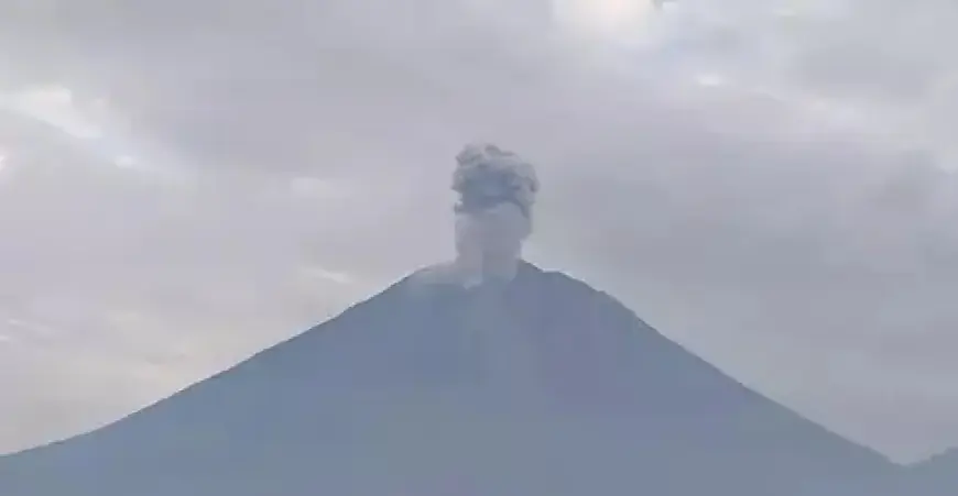 Aktivitas Semeru Meningkat, PVMBG Keluarkan Imbauan Waspada