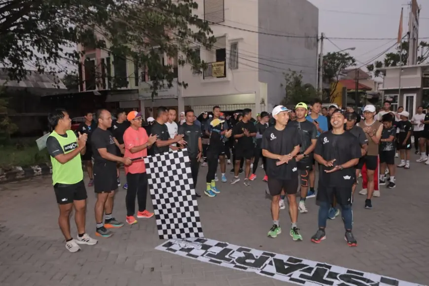 Kapolres Lamongan Dukung Event Lari 23 Km Segoborun Sambang Gondang Volume 3