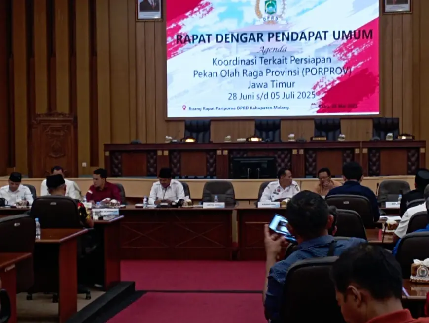 DPRD Malang Bahas Tambahan Anggaran Atlet Jelang Porprov Jatim IX 2025