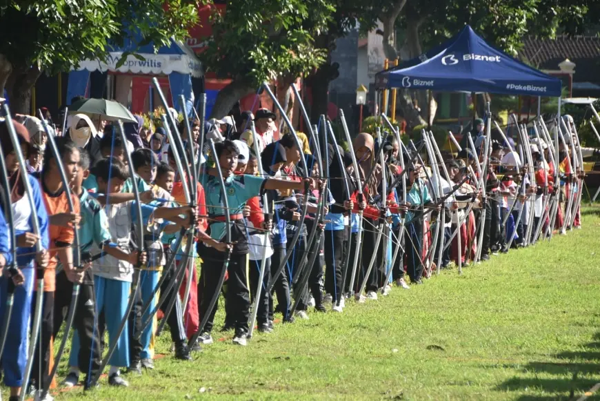 316 Atlet Panahan, Ikuti Kejuaran Panahan HUT ke-79 Bhayangkara di Bondowoso