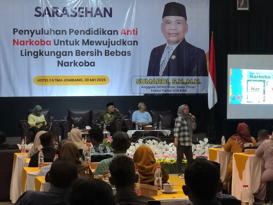 Legislator Jatim Gandeng BNN Gagas Kader Desa Antinarkoba di Jombang