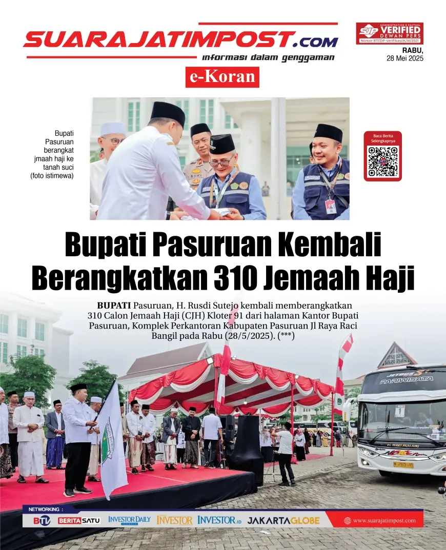 eKoran, Edisi Rabu, 28 Mei 2025