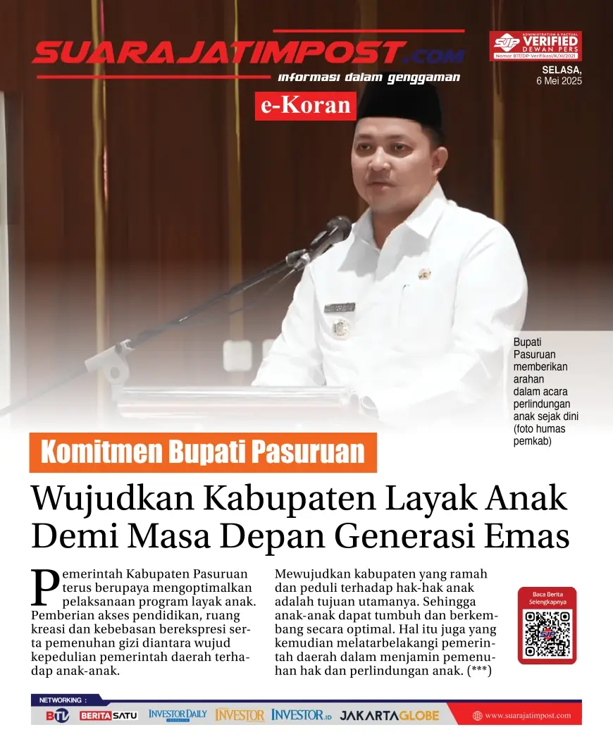 eKoran, Edisi Selasa, 6 Mei 2025