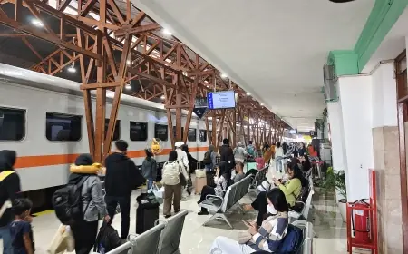 Long Weekend Peringatan Kenaikan Yesus Kristus, 2.323 Orang Berkereta dari Blitar