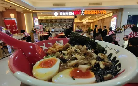 Kabar Baik bagi Pecinta Kuliner, RamenYA! X SushiYA Hadir di Kediri Town Square