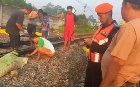 Balita di Rejotangan Tewas Tertabrak KA Gajayana saat Bermain Dekat Rel