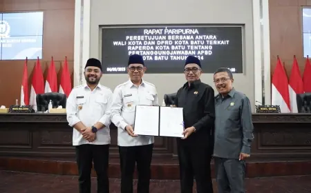 Wali Kota Batu Tanggapi Evaluasi DPRD Demi Perbaikan Kinerja