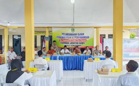 Rebut Kursi Kasun, Warga Desa Kepulungan Ikut Ujian