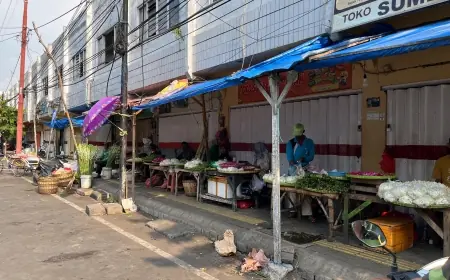 Jalan Tembus Sisi Utara Pasar Baru Kota Probolinggo Akan Dibangun, Habiskan Rp450 Juta