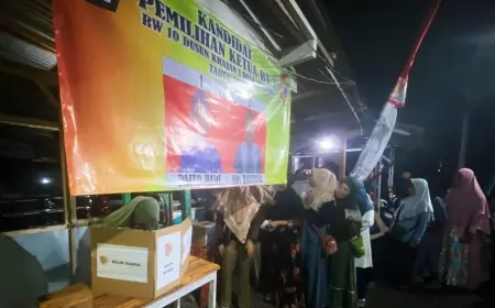Edukasi Politik, Pemilihan Ketua RT di Jember Dilakukan Seperti Pemilu