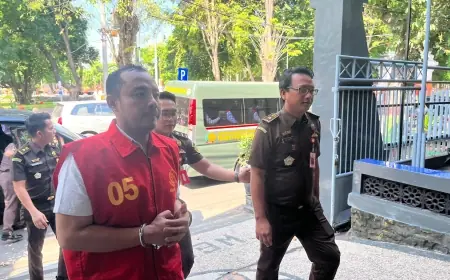 Korupsi Ratusan Juta, Kades Ngepung Ditahan Kejaksaan Nganjuk