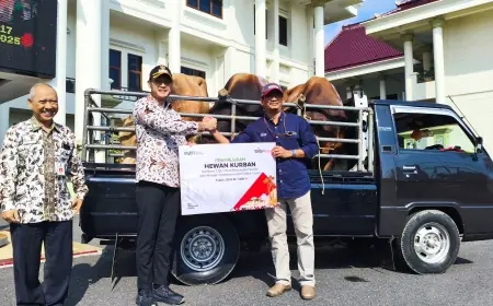 Salurkan 39 Sapi Kurban ke Warga dan Lembaga di Tuban, SIG Pastikan Semua Hewan Sehat