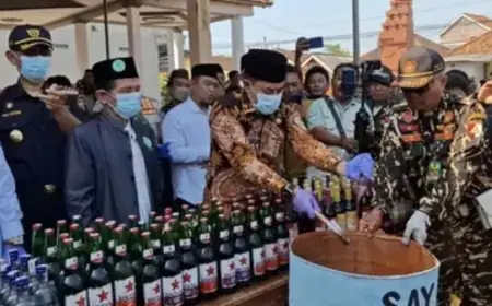 Tekan Peredaran Miras, Pemkab Probolinggo Bentuk Satgas dengan Libatkan Masyarakat