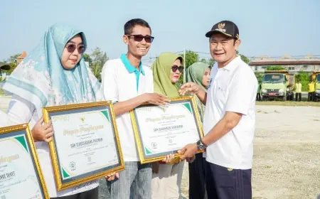 Peringati Hari Lingkungan Hidup Sedunia, Pemkab Lamongan Gelar Aksi Bersih Sampah Serentak