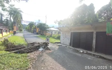 Perbaikan Jalan Amblas di Ketindan Malang Terkendala Bangunan Warga di Lahan Pemerintah