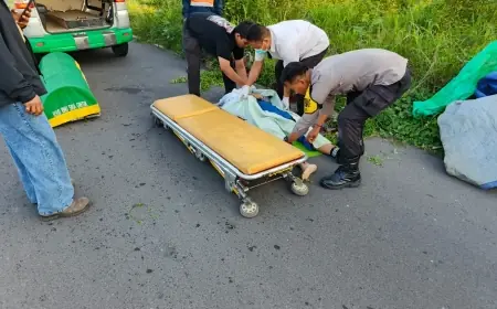 Buruh Pabrik Asal Lamongan Tewas Jadi Korban Tabrak Lari di Gresik, Polisi Lakukan Pengejaran