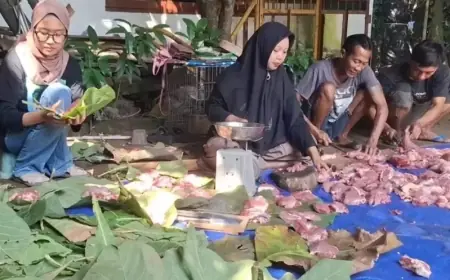 Inovasi Kurban yang Peduli Lingkungan di Mojoroto Kediri, Seperti Apa?