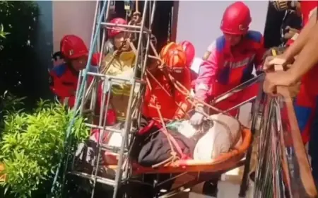 Pemuda di Surabaya Nyaris Tewas setelah Bakar Kamar dan Tinggalkan Surat Wasiat