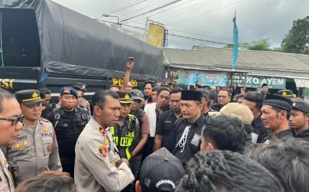 Polres Blitar Ancam Tindak Tegas Anggota Perguruan Silat yang Langgar Maklumat Aman Suro 2025