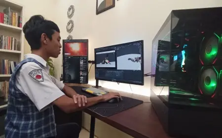 Berawal dari Iseng, Siswa MTs di Blitar Hasilkan Uang Puluhan Juta dari Menjual Karakter Animasi