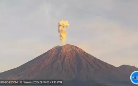Erupsi Gunung Semeru: Warga Diimbau Waspada Zona Bahaya