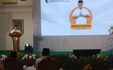 Wamen HAM RI, Mugiyanto Kunjungi Tebuireng Jombang Beri Penguatan HAM