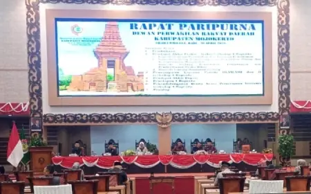 DPRD Kabupaten Mojokerto Sahkan 4 Perda, Komitmen Kawal Kepentingan Masyarakat