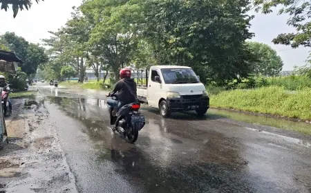 Banjir Luapan Sungai Lamong Gresik Meluas ke 4 Desa di Kecamatan Cerme