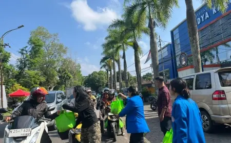 JKJT Gelar Aksi Bagi-Bagi Singkong dan Rempah, Warga Dibuat Curiga
