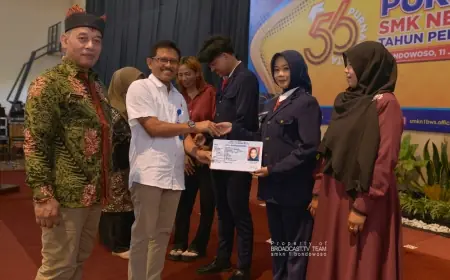 Asyik Sulaiman Sosok Pemimpin Visioner di SMKN 1 Bondowoso
