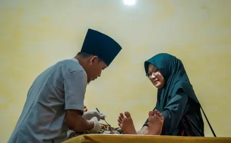 Usai Ujian Akhir Semester, 64 Anak Dapat Khitan Gratis di Ponpes Gadingmangu Jombang