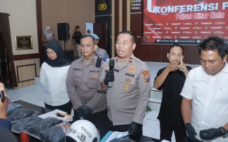 Polisi Tangkap 6 Pelaku Pengeroyokan di Kota Blitar, Sebagian Anggota Perguruan Silat