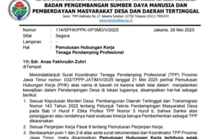 Pendamping Desa di Jombang Jadi Korban Pemecatan Sepihak
