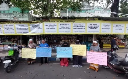 Karena Perbaikan Drainase, Pemkot Probolinggo Minta Toko Oleh-Oleh Haji dan Umrah Segera Pindah