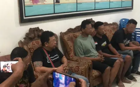 Lima Pencuri Kabel Senilai Miliaran di Mojokerto Diamankan TNI, Satu Pelaku Oknum Wartawan