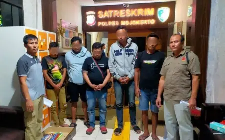 Polres Mojokerto Enggan Tahan 5 Pelaku Pencurian Kabel Milik Telkom, Ini Alasannya