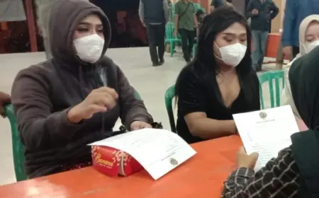 Meresahkan Masyarakat, Dua Waria di Mojokerto Diciduk Satpol PP
