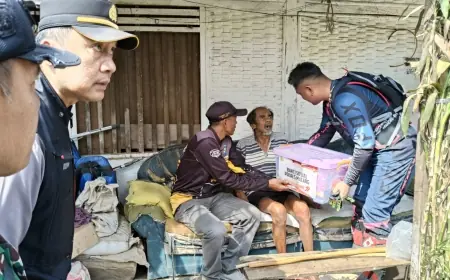 Peringati Hari Bhayangkara ke-79, Polres Malang Gelar Baksos dan Edukasi Layanan 110 di Wajak
