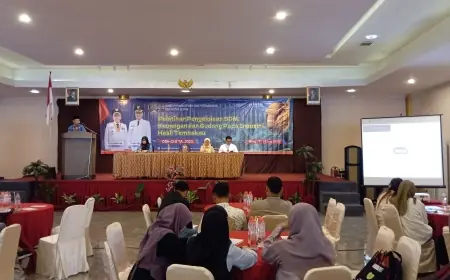 Disperindag Kabupaten Blitar Gelar Pelatihan Pengelolaan SDM, Keuangan, dan Pergudangan pada Industri Hasil Tembakau