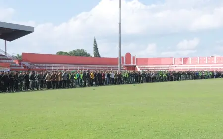 Kunjungan Kerja Wapres di Kota Blitar, Ribuan Personel Gabungan Disiagakan