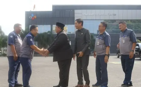 Bupati Jombang Anggap Pabrik PT CJI Contoh Nyata Bagaimana Investasi Berjalan