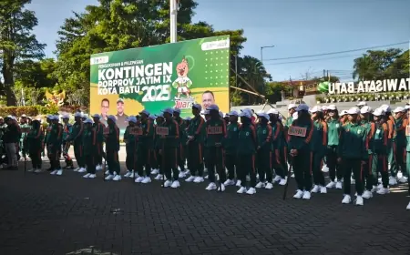 Wali Kota Batu Minta Atlet Bertanding dengan Hati Gembira tanpa Beban