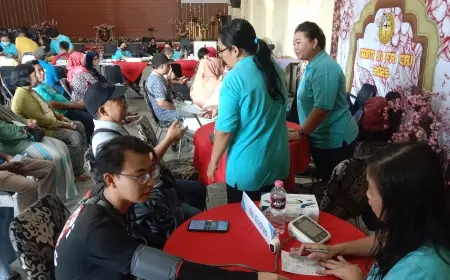 GAB Damai Sejahtera Jombang Gelar Bakti Sosial Pengobatan Gratis