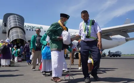 Insiden Ancaman Bom Tak Pengaruhi Jadwal Pemulangan Haji di Surabaya