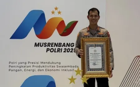 Polres Probolinggo Kota Sabet Penghargaan dalam Musrenbang Polri 2025