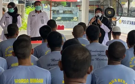 Belasan Narapidana di Penjara Mojokerto Suspect TBC