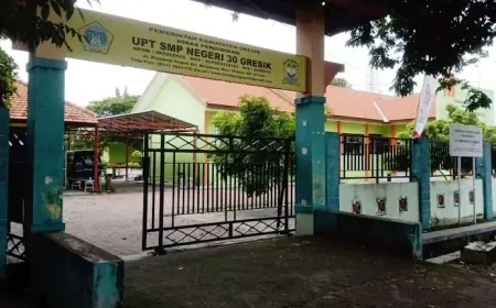 Jadi Sekolah Rakyat, SMPN 30 Gresik Di-Regrouping ke SMPN 6 Gresik