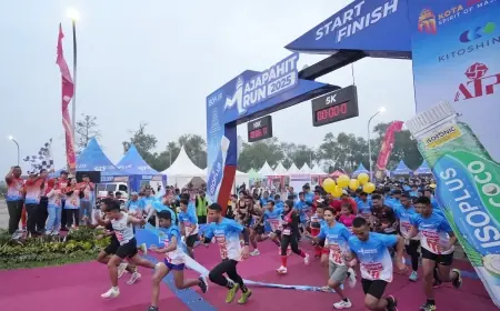 1.100 Pelari Meriahkan Majapahit Run 2025