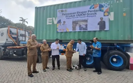 UMKM di Gresik Menembus Pasar Ekspor, Kirim 10 Ton Pakan Ternak ke Malaysia