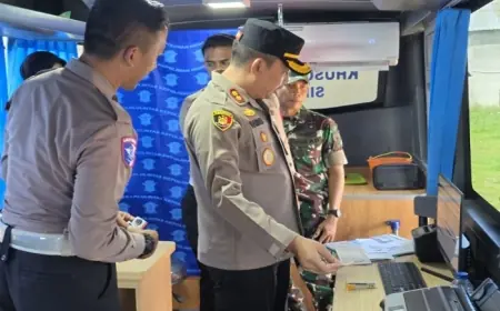 Fasilitasi Pemohon dari Pelosok, Polres Probolinggo Luncurkan Bus SIM Keliling